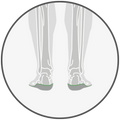 Heel alignment icon